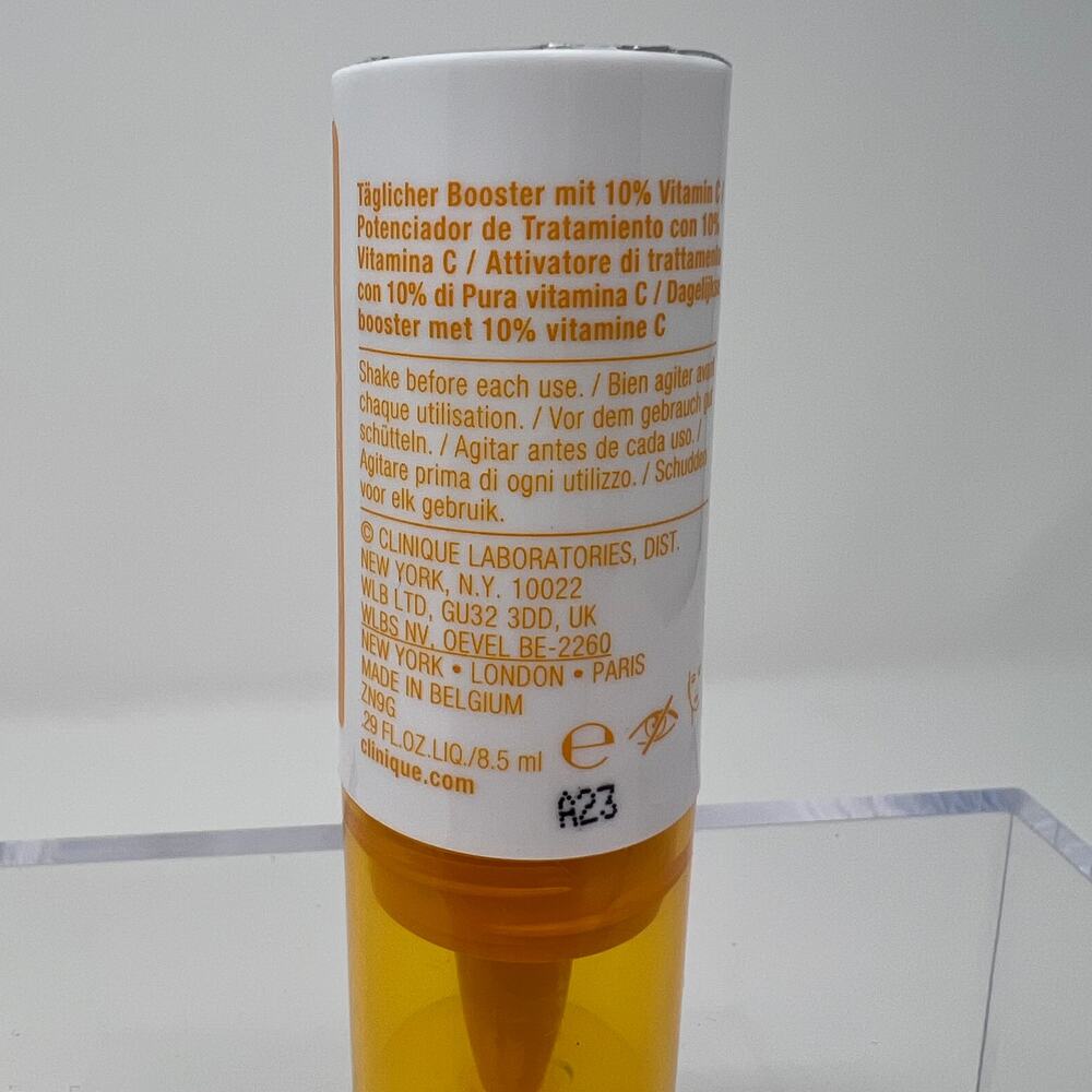 NIB Clinique Fresh Pressed Daily Pure Vitamin C Booster 10% - Picture 3 of 5
